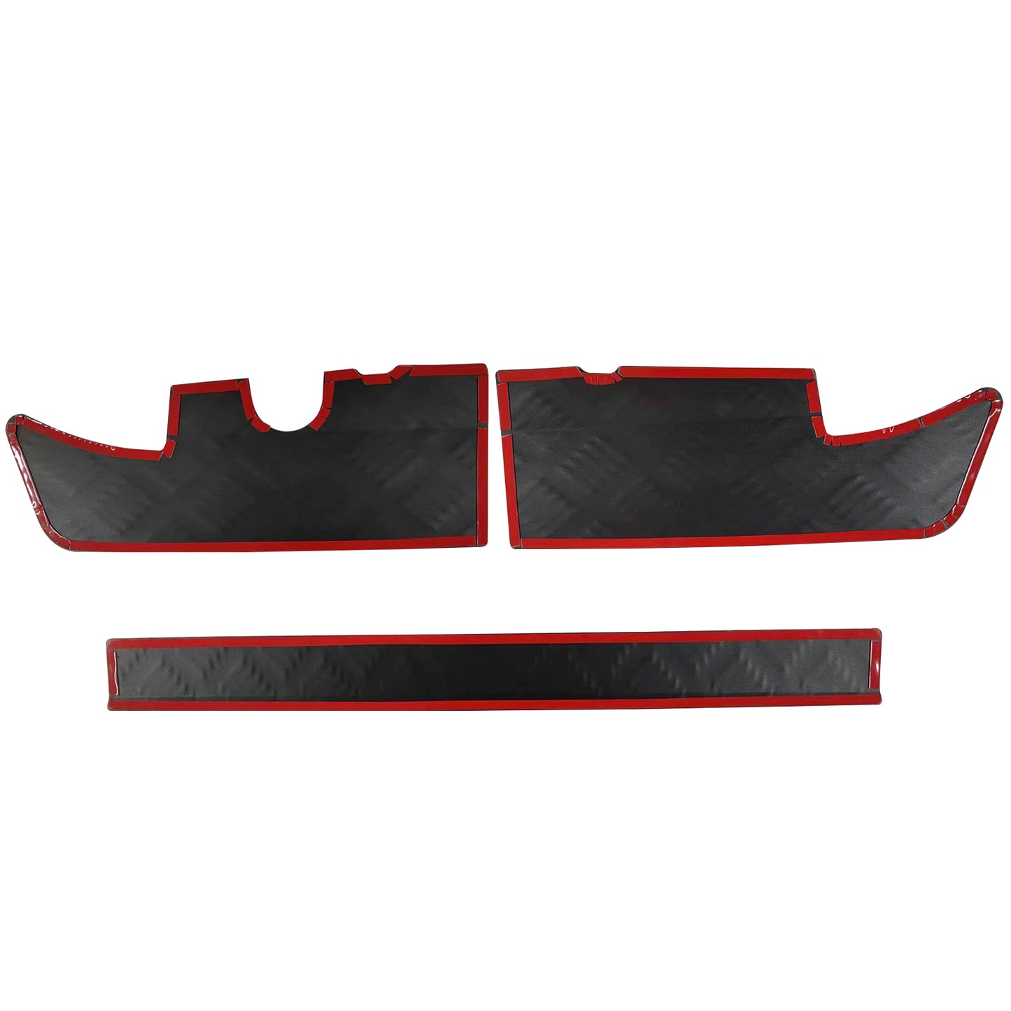 Jimny Rear Bumper Scuff Guard - Set 3 Black