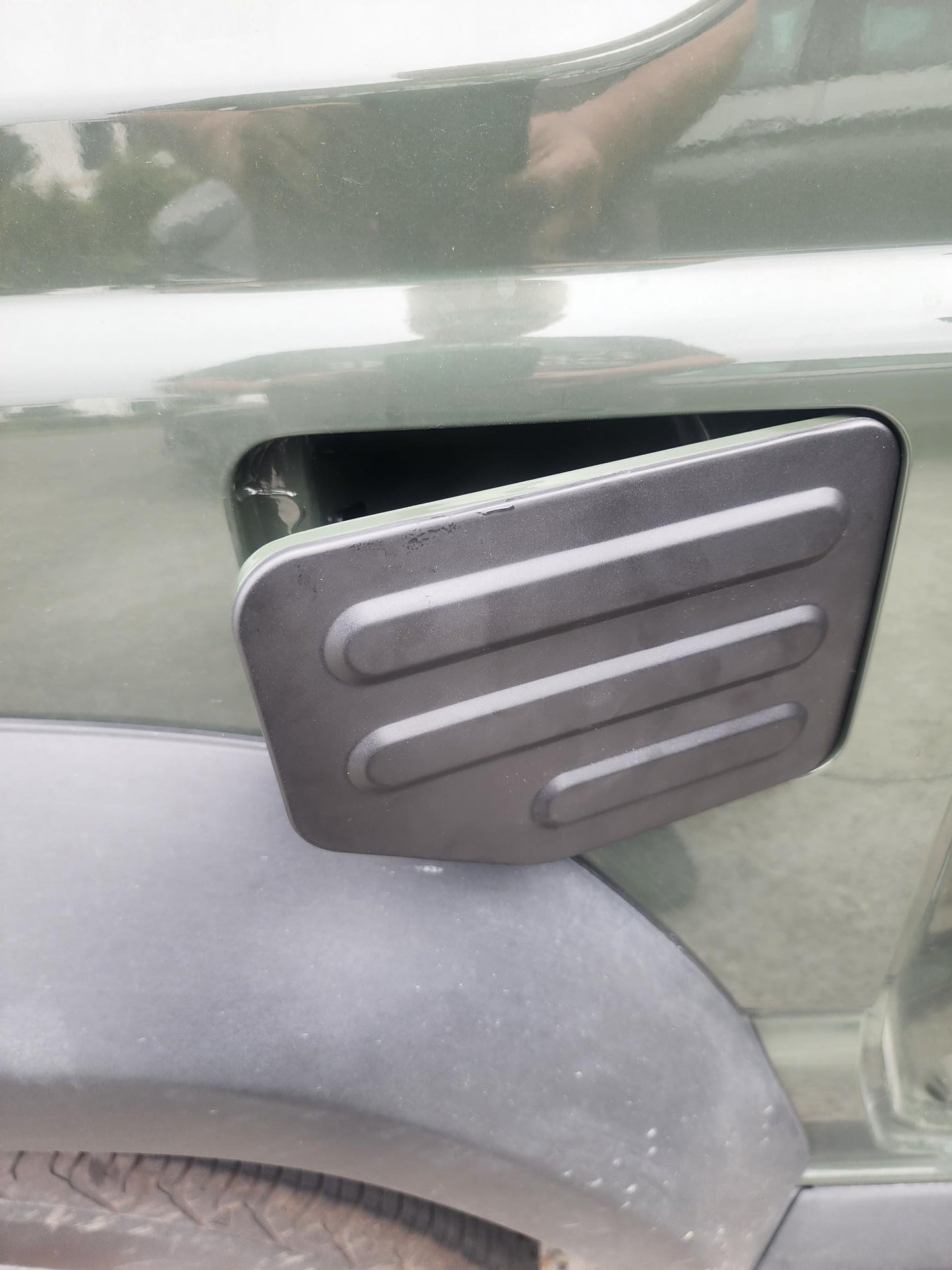 Jimny Fuel Cap Cover - Black