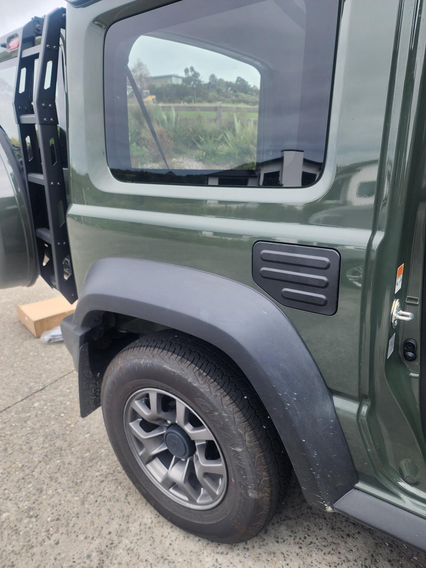 Jimny Fuel Cap Cover - Black