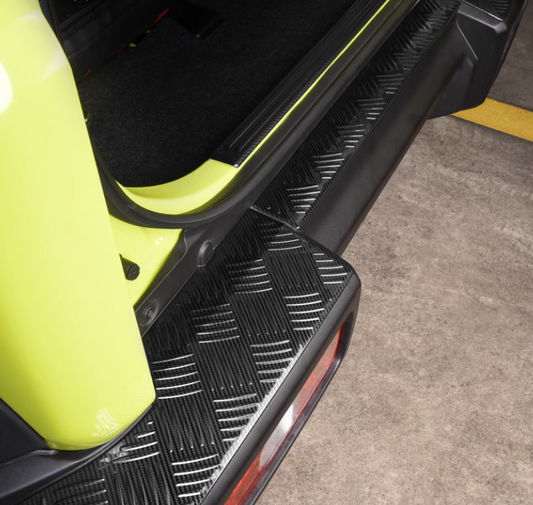 Jimny Rear Bumper Scuff Guard - Set 3 Black