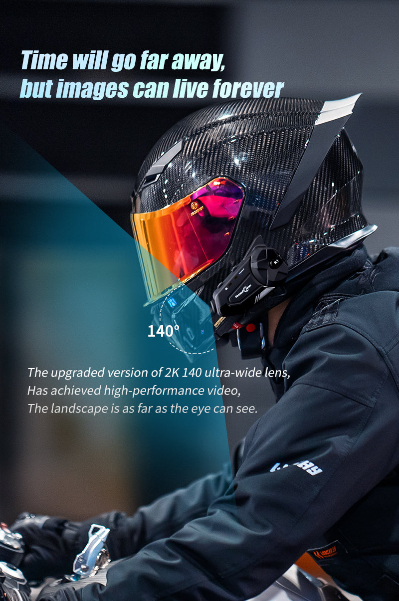 Freedconn R1 Pro - Helmet Cam Bluetooth Intercom (Universal)